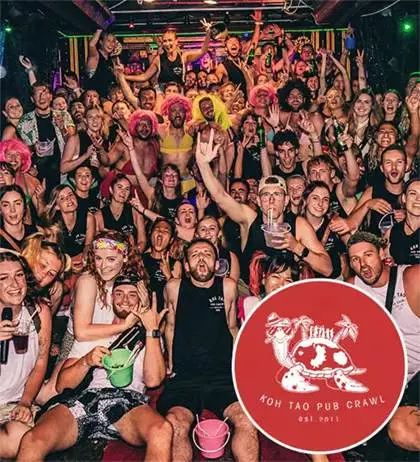 Choppers Sports Bar Koh Tao Pub Crawl Monday